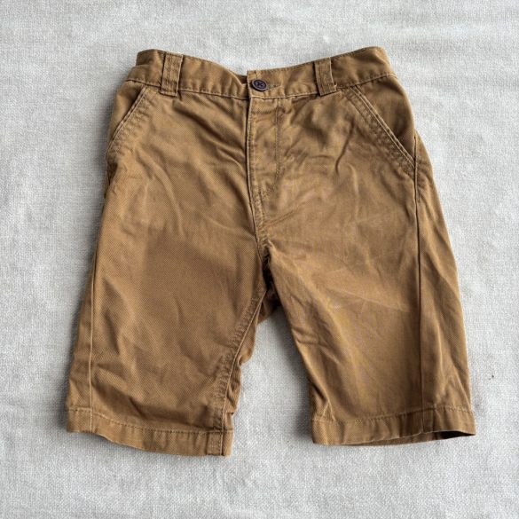 Barna vászon rövidnadrág (110)