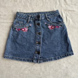 Hímzett farmer szoknya (128)