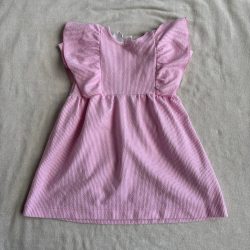 Fodros csíkos ruha (104)