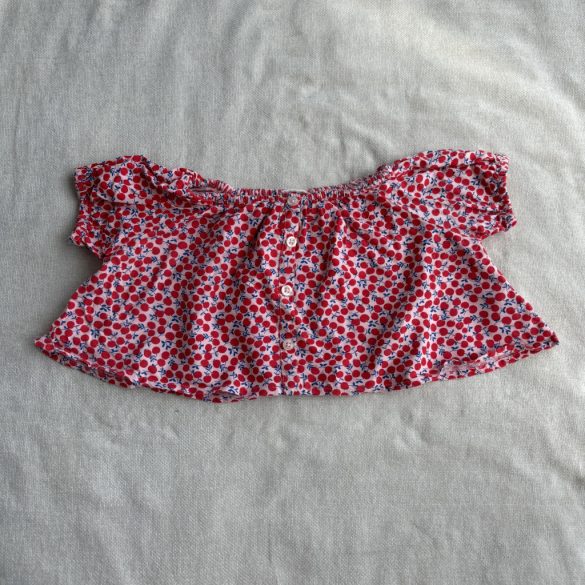 Cseresznyés crop top (98)