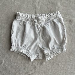 Fehér buggyos rövidnnadrág (80)