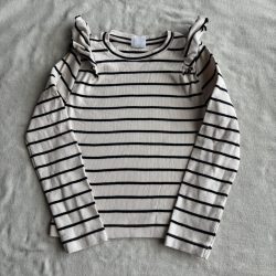 Csíkos bordázott felső (130)