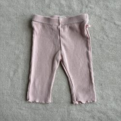 Bordázott hátul fodros leggings (62)