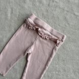 Bordázott hátul fodros leggings (62)