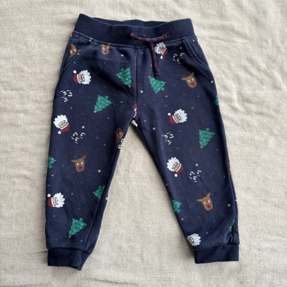 Mintás ünnepi melegítőnadrág (98)