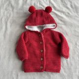 Bélelt kötött kardigán (68)