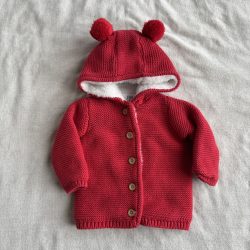 Bélelt kötött kardigán (68)