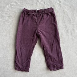 Pöttyös béléses kord nadrág (80)