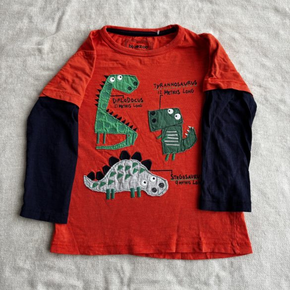 Dinós hosszú ujjú felső (116)