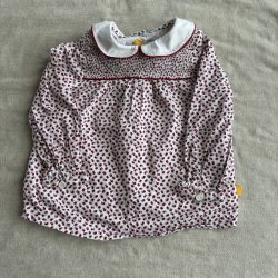 Virágos galléros blúz (86)