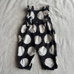 Pöttyös lenge romper (74)