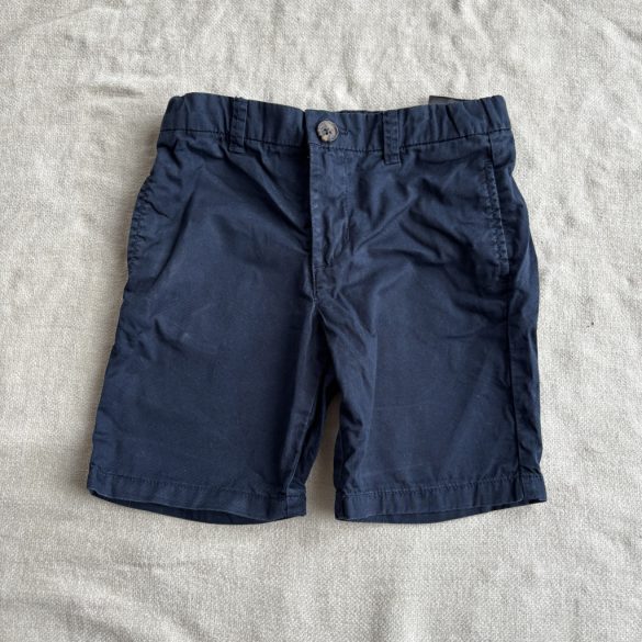 Belül állítható sötétkék vászon rövidnadrág (110)