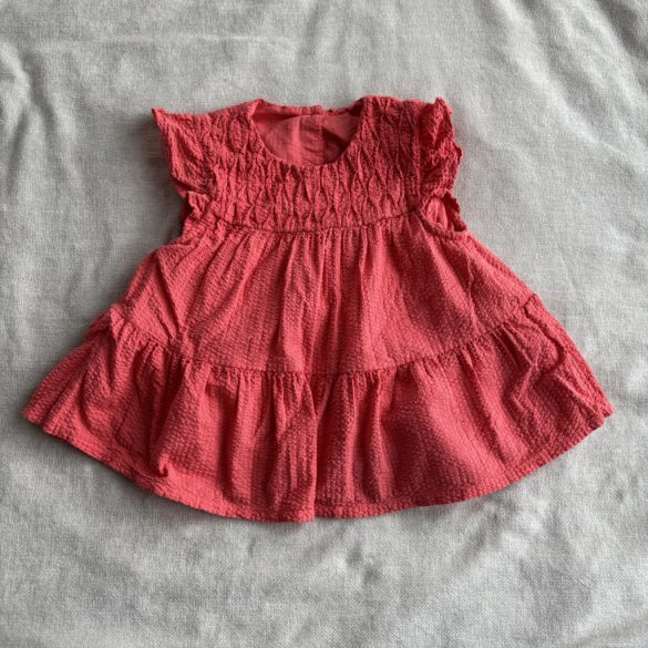 Kreppelt anyagú fodros blúz (104)