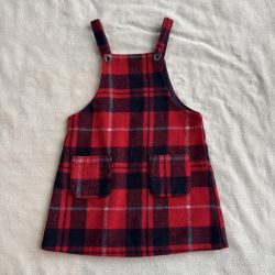 Gyönyörű kockás szövet ruha (116)