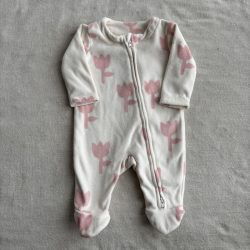 Tulipános polár rugdalózó (56)