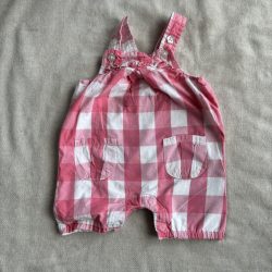 Kockás rövid jumpsuit (62)