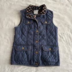 Steppelt polárbélelt mellény (152)