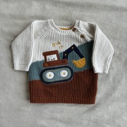 Markolós kötött pulóver (68)