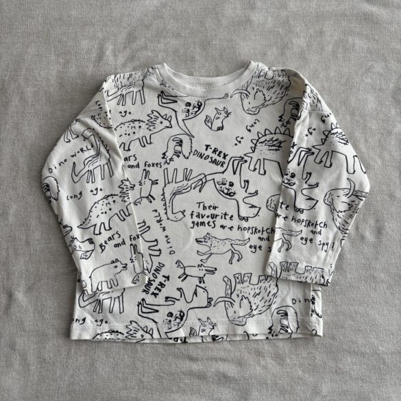 Vagány rajzolt hatású felső (98)