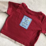 Mintás piros felső (62)